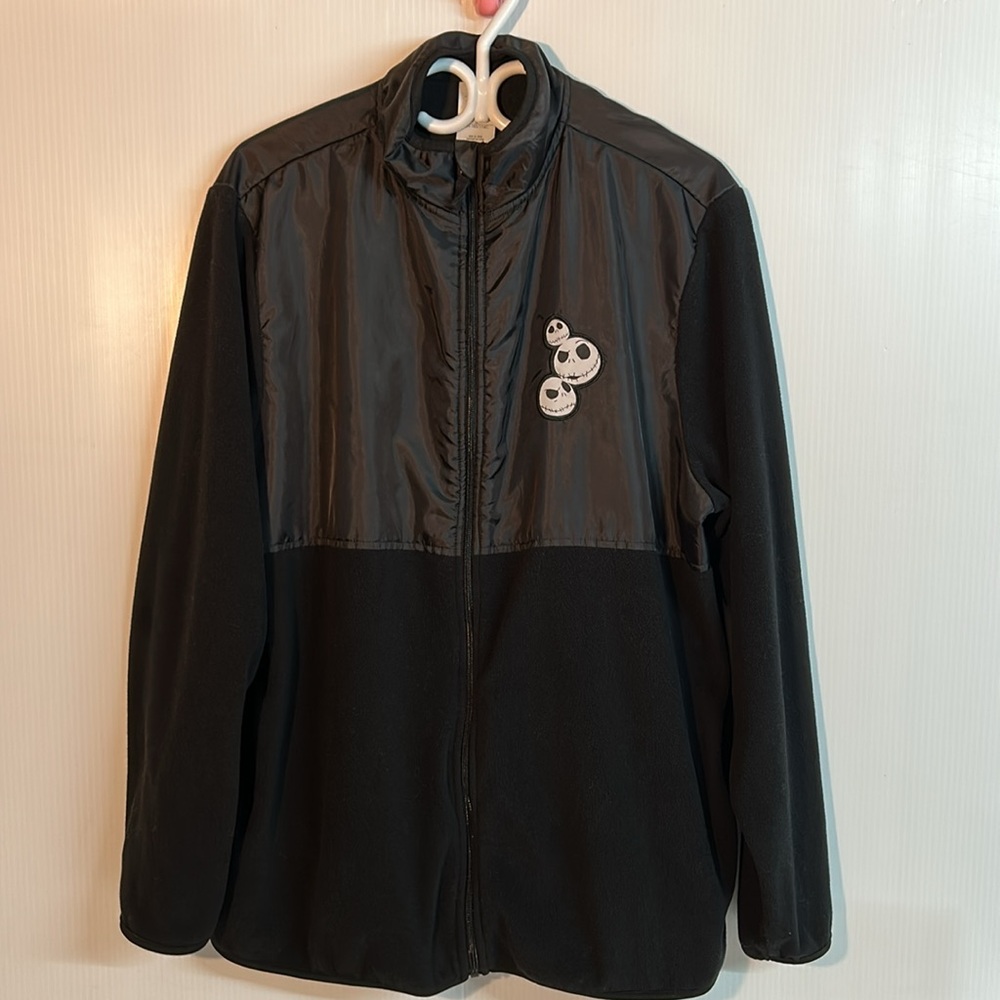 Disney Nightmare before Christmas Large Fleece Jacket  unisex